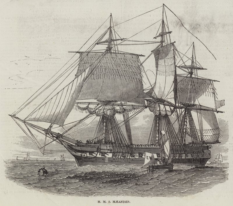 HMS Maeander (kaiverrus) tekijältä English School