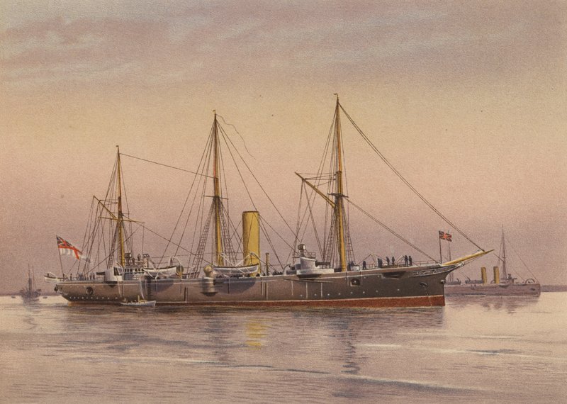 HMS Mohawk, 3. luokan risteilijä (värilitro) tekijältä English School