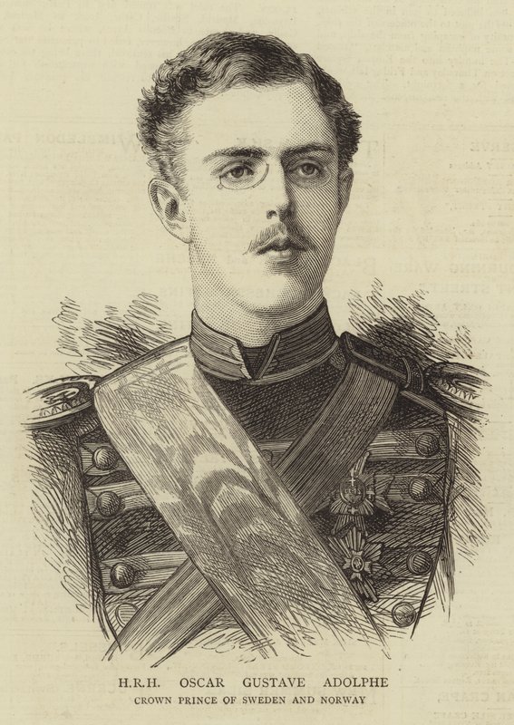HRH Oscar Gustave Adolphe (kaiverrus) tekijältä English School
