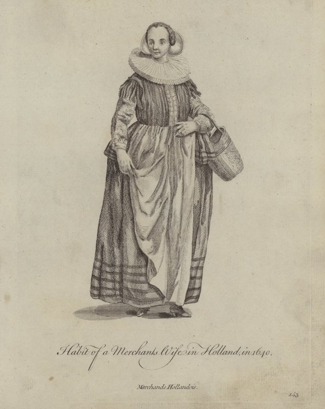 Kauppiaamon tapa Hollannissa vuonna 1640 tekijältä English School
