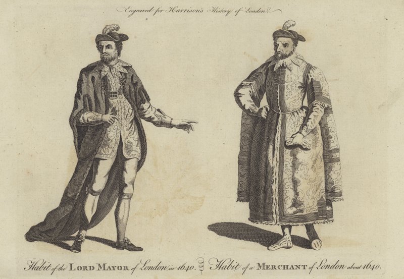 Lontoon lordipormestarin tapa vuonna 1640 ja Lontoon kauppiaan tapa vuonna 1640 tekijältä English School