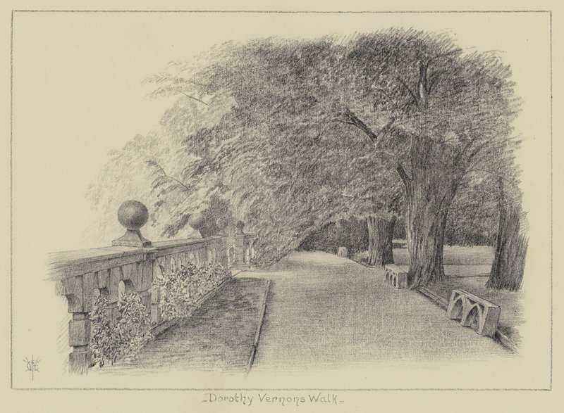 Haddon Hall, Dorothy Vernonin kävelymatka tekijältä English School