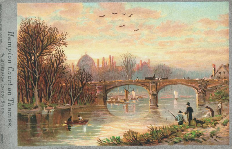 Hampton Court Thames-joella tekijältä English School