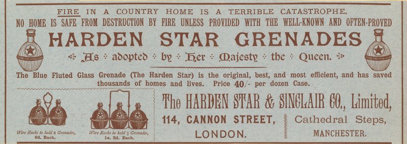 Harden Star Grenades, mainos tekijältä English School