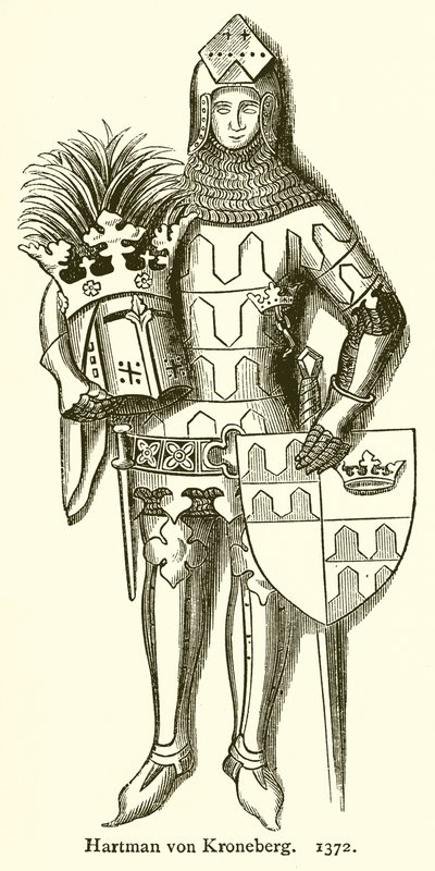 Hartmann von Kronenberg. 1372 tekijältä English School