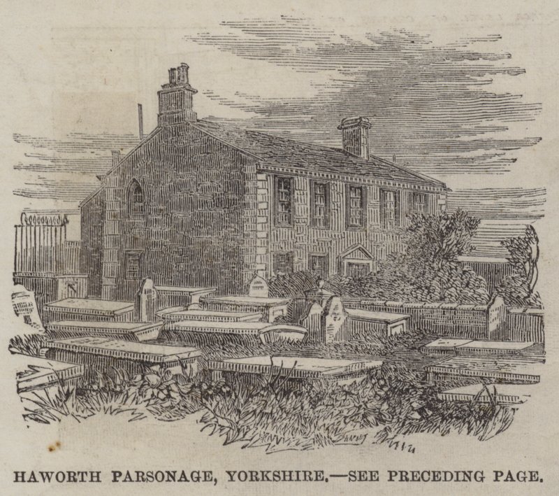 Haworth Parsonage, Yorkshire (kaiverrus) tekijältä English School