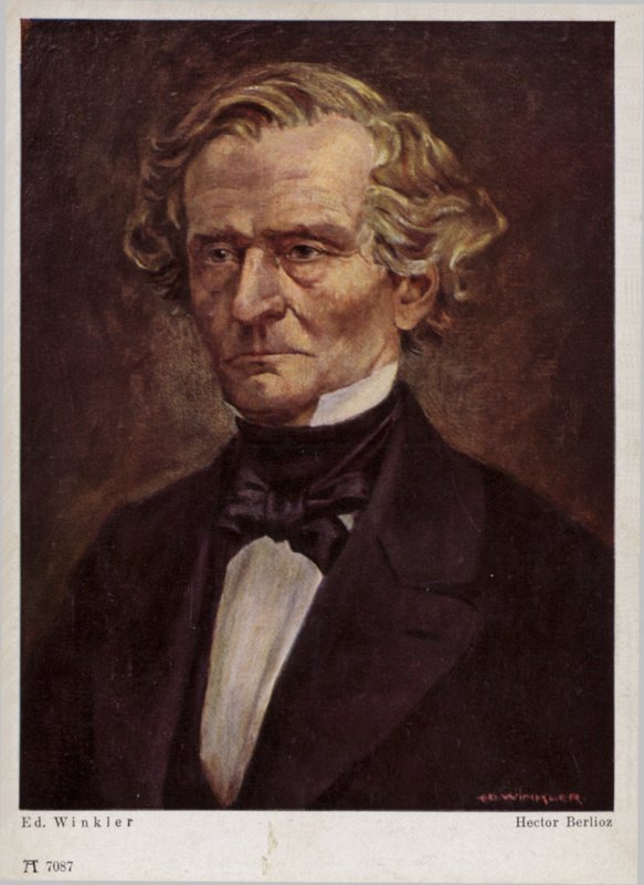 Hector Berlioz, ranskalainen romanttinen säveltäjä (1803-1869) tekijältä English School
