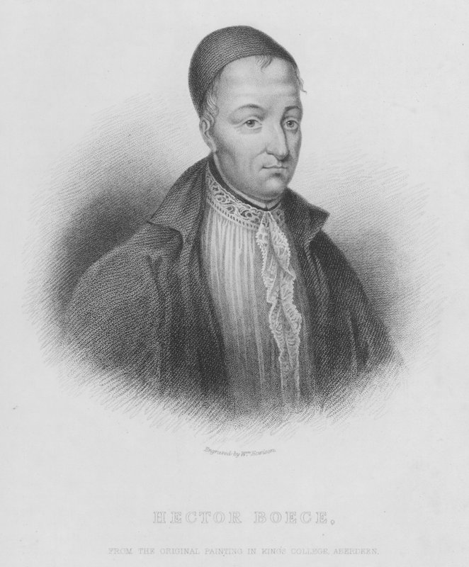 Hector Boece (kaiverrus) tekijältä English School
