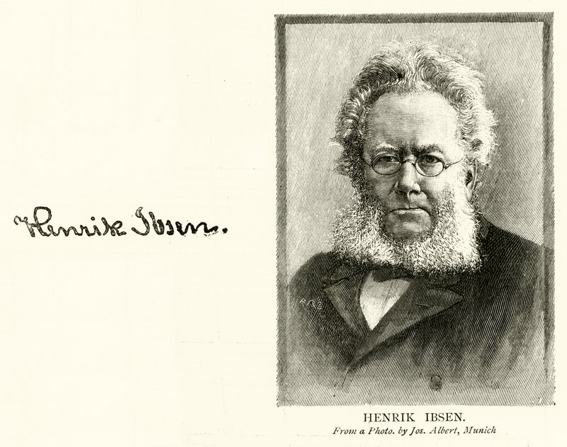 Henrik Ibsen (kaiverrus) tekijältä English School