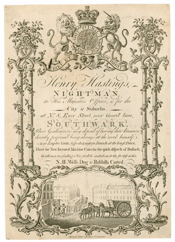 Henry Hastings, Nightman, kauppakortti tekijältä English School
