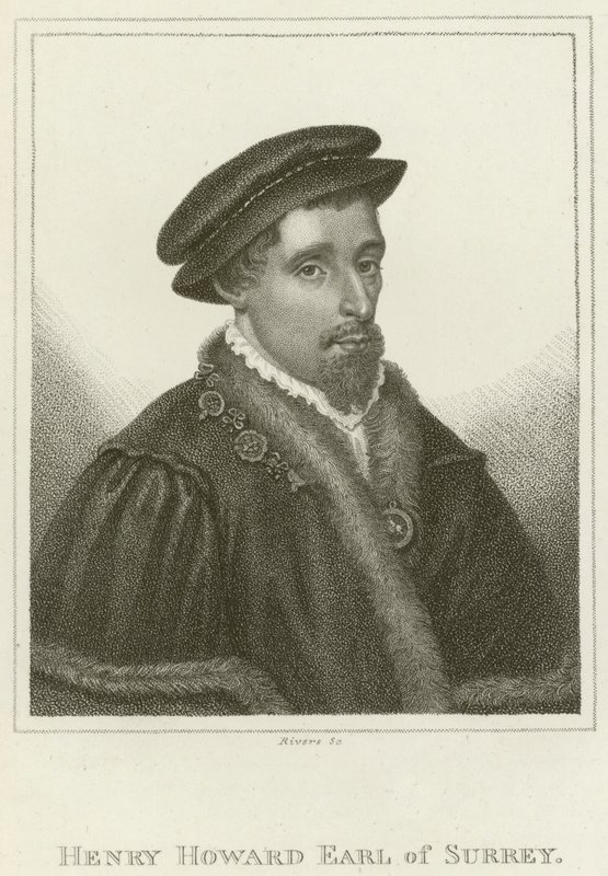 Henry Howard, Earl of Surrey (kaiverrus) tekijältä English School