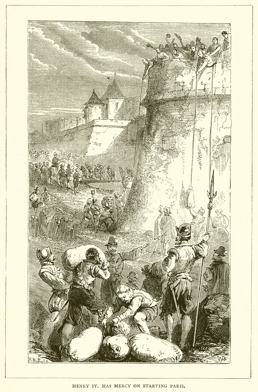Henry IV on armollinen nälkään näkevälle Pariisille tekijältä English School