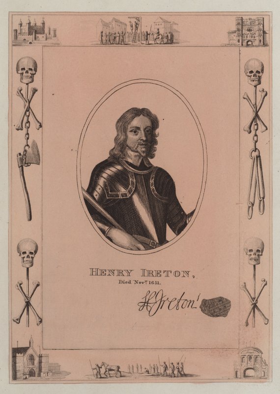 Henry Ireton kuoli marraskuussa 1651 tekijältä English School