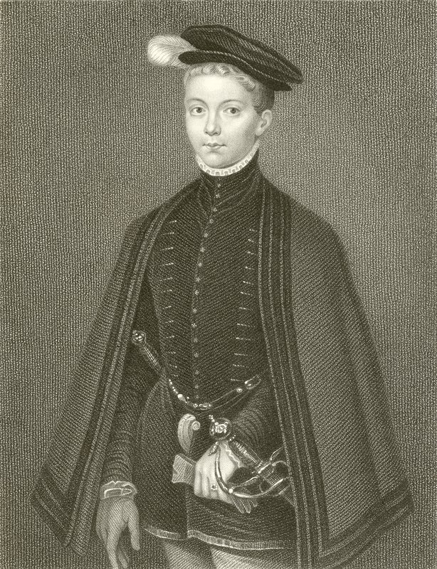 Henry Stuart, Lord Darnley, Skotlannin kuningas tekijältä English School
