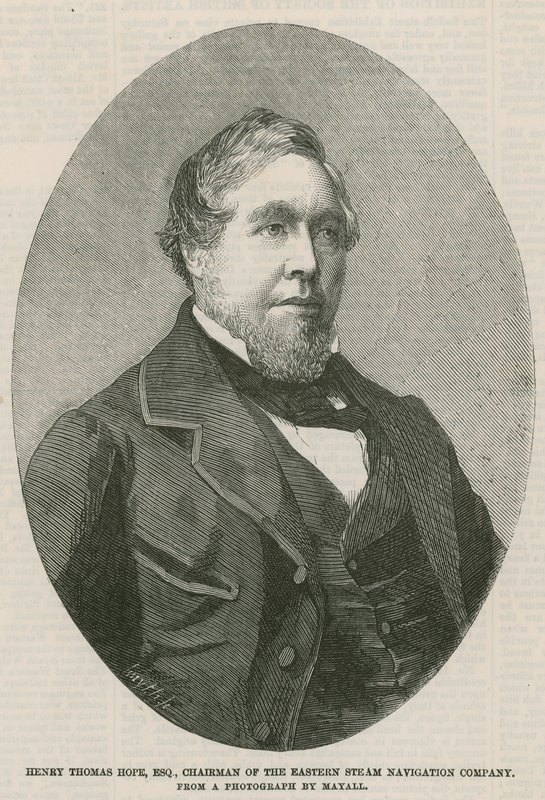 Henry Thomas Hope, Eastern Steam Navigation Companyn puheenjohtaja tekijältä English School