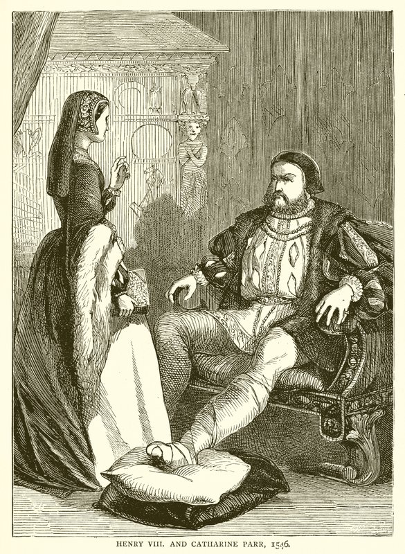 Henry VIII ja Catharine Parr, 1546 tekijältä English School