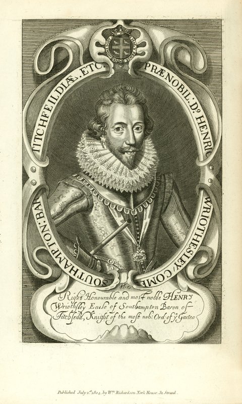 Henry Wriothsley, Southamptonin jaarli tekijältä English School