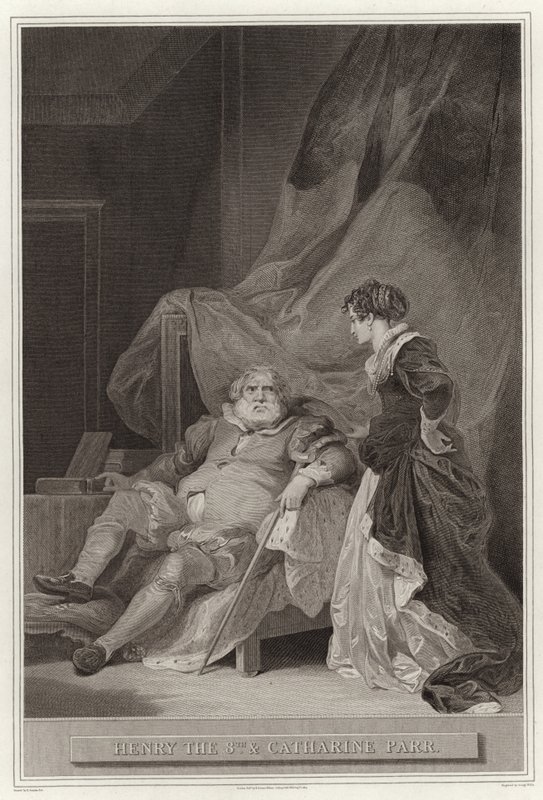 Henry 8th ja Catharine Parr tekijältä English School