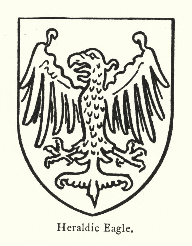 Heraldinen kotka (kaiverrus) tekijältä English School