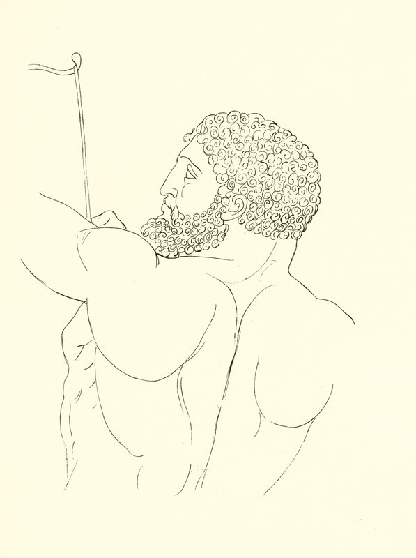 Hercules, täynnä arvokkuutta, voimaa ja rohkeutta, tuhoaa rauhallisesti Stymphalades tekijältä English School