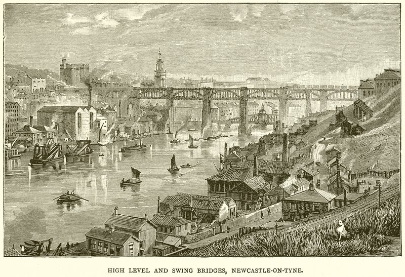 High Level and Swing Bridges, Newcastle-on-Tyne tekijältä English School