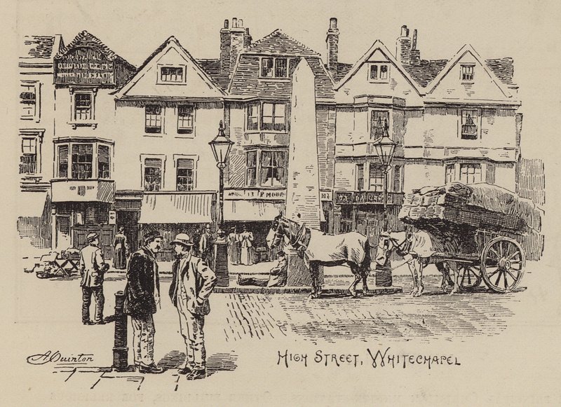 High Street, Whitechapel (kaiverrus) tekijältä English School