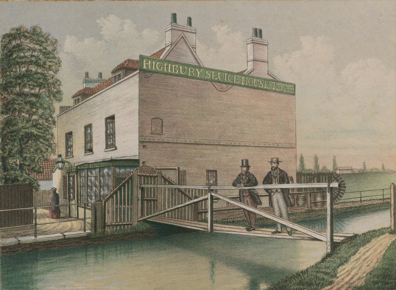 Highbury Sluice House Tavern, Islington, Lontoo tekijältä English School