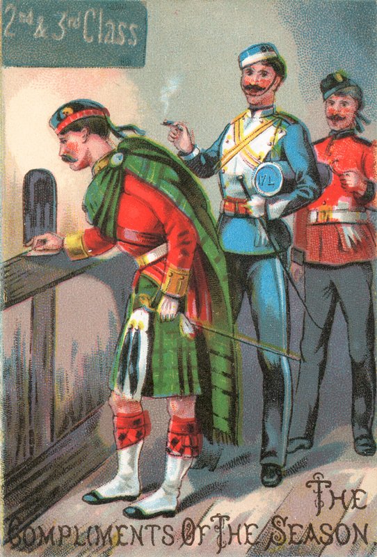 Highlander Military, joulukortti tekijältä English School