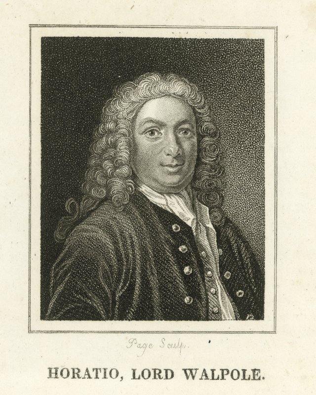 Horatio, Lord Walpole (kaiverrus) tekijältä English School