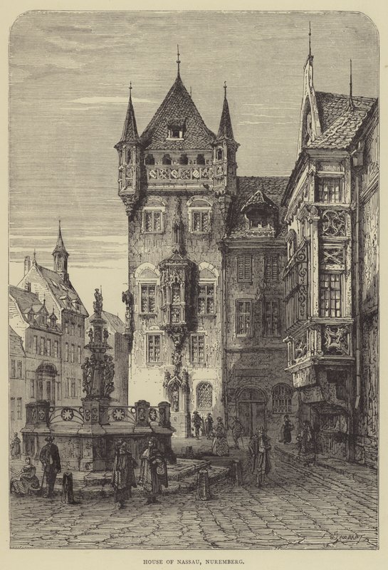 Nassaun talo, Nürnberg (kaiverrus) tekijältä English School