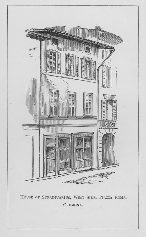 House of Stradiuarius, West Side, Piazza Roma, Cremona (kaiverrus) tekijältä English School