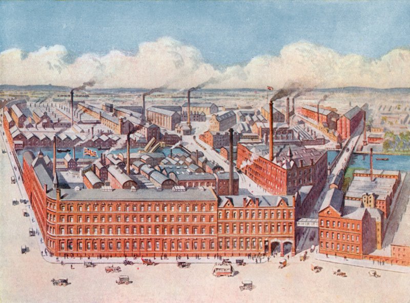 Huntley & Palmers Biscuit Manufactory, Reading, Englanti tekijältä English School
