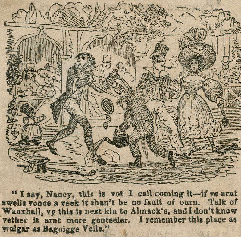 Sanon, Nancy, tämä on vot, jota kutsun tulemaan; Vauxhall Gardens, Lontoo tekijältä English School