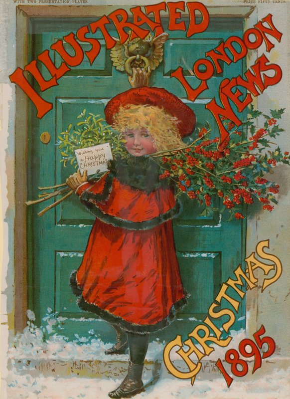 Kuvitettu London News, joulupainos, 1895 tekijältä English School