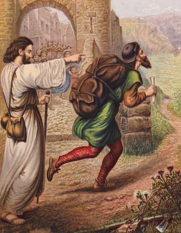 Kuvitus John Bunyanin teokseen Pilgrim