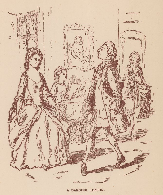 Thackerayn kuvitus Virginialaisille (litho) tekijältä English School