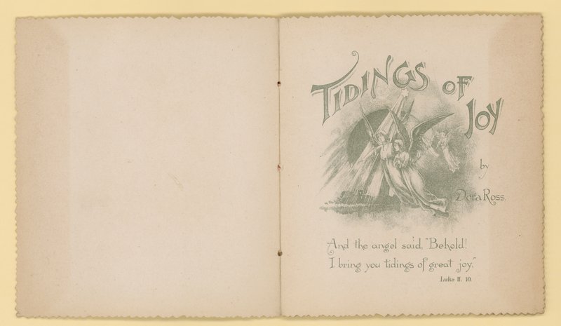 Kuvitus Dora Rossin teokselle Tidings Of Joy tekijältä English School