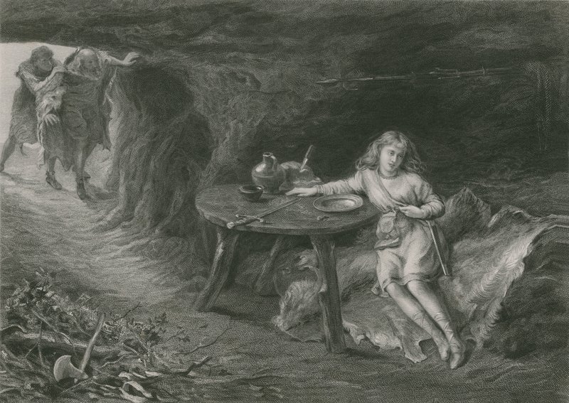 Imogen luolassa, Cymbeline tekijältä English School