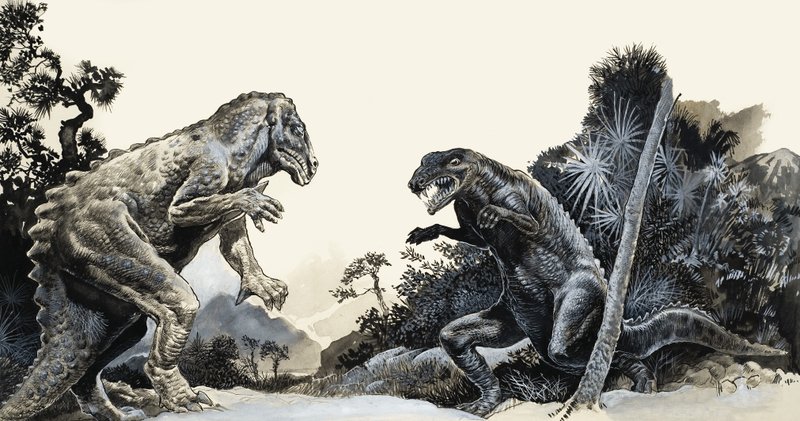 Dinosaurusten etsinnässä tekijältä English School