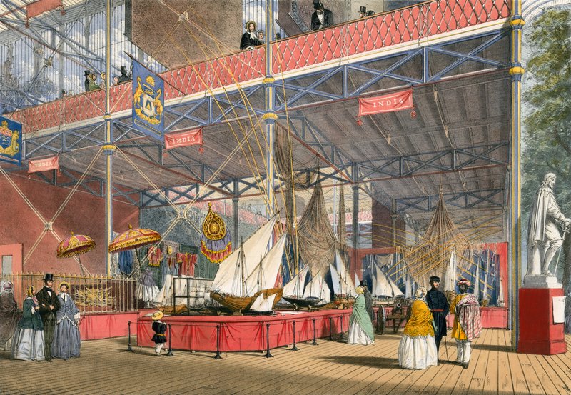 Intia, nro 3, Suuri näyttely, 1851 tekijältä English School
