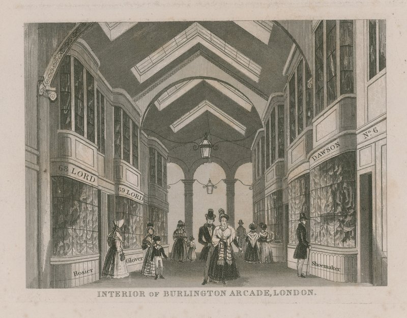 Burlington Arcaden sisätilat tekijältä English School