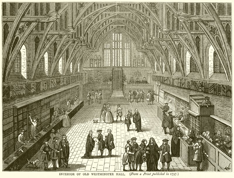 Old Westminster Hallin sisustus tekijältä English School