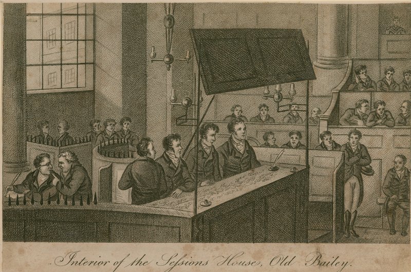 Sessions Housen sisätilat, Old Bailey tekijältä English School