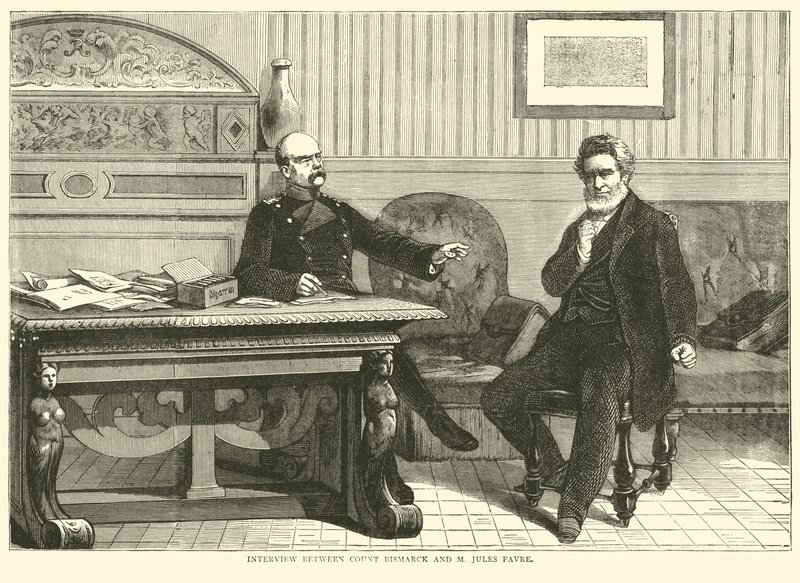 Kreivi Bismarckin ja M Jules Favren haastattelu, syyskuu 1870 tekijältä English School