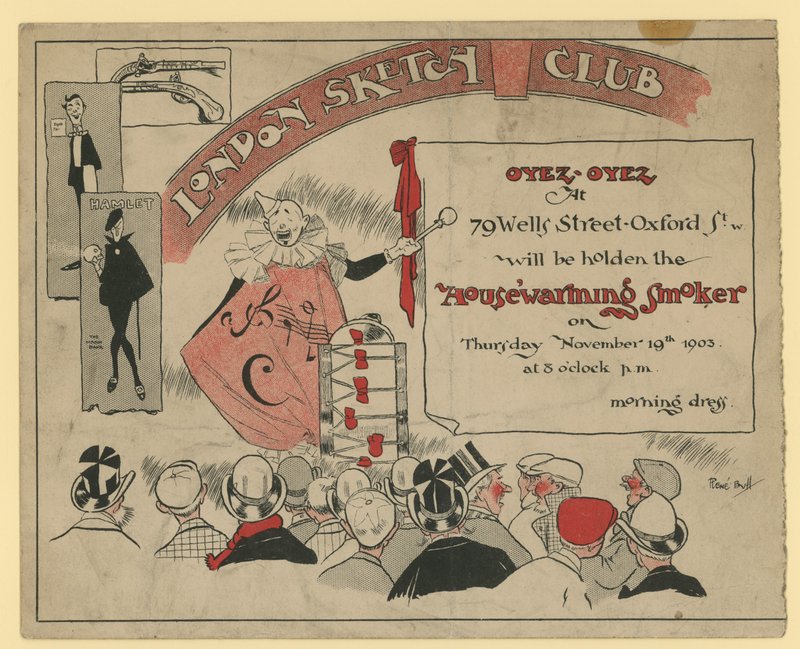 Kutsu London Sketch Clubin tapahtumaan tekijältä English School