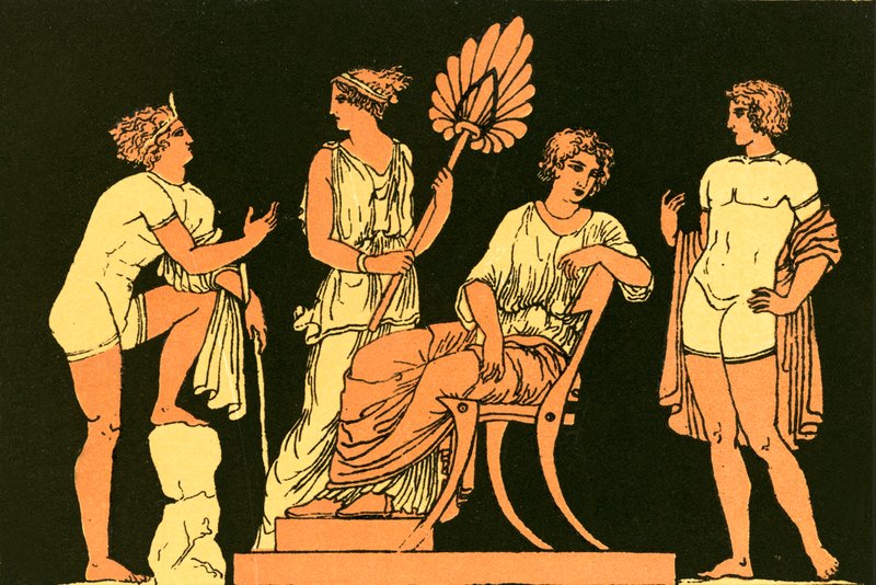 Iphigenia ja Orestes tekijältä English School