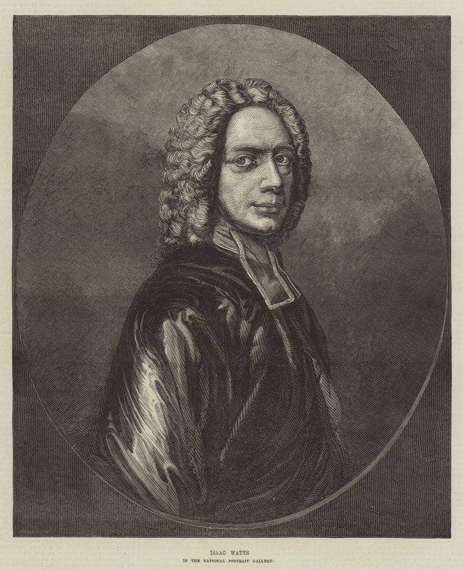 Isaac Watts, National Portrait Gallery (kaiverrus) tekijältä English School