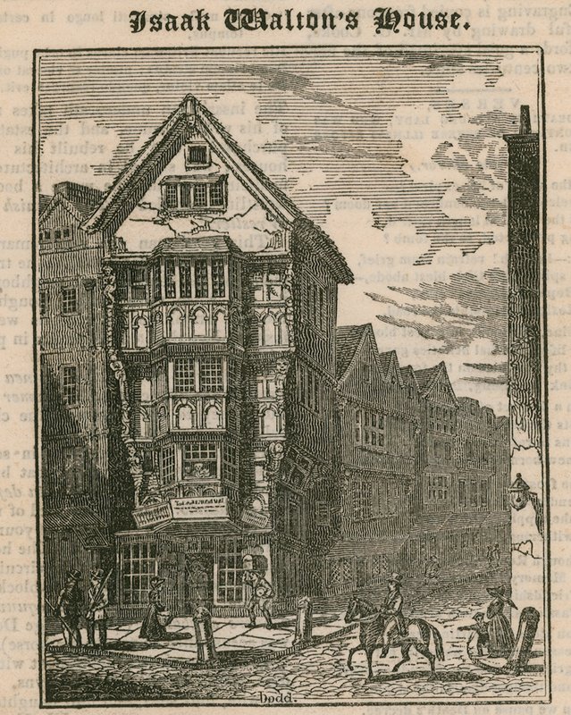 Isaak Waltons House, Fleet Street, Lontoo tekijältä English School