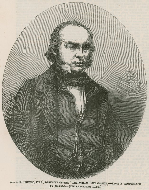 Isambard Kingdom Brunel, Leviathan-höyrylaivan suunnittelija tekijältä English School