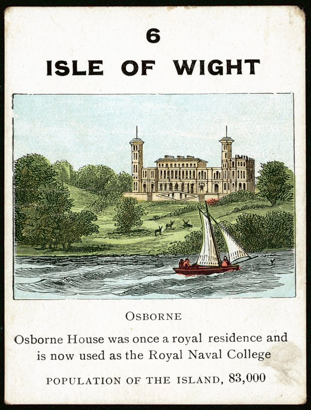 Isle of Wight (väri litho) tekijältä English School